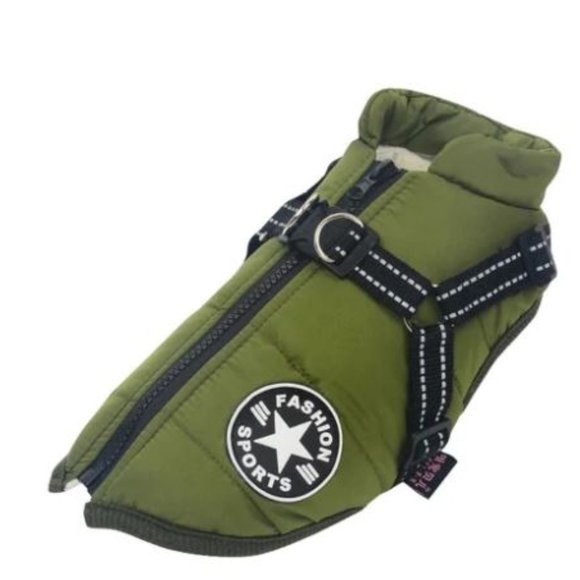 Other - Dog Winter Jacket Green